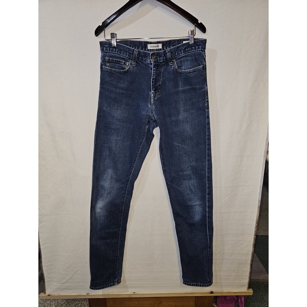 Good Threads Mens Selvedged  Mens Slim 30x34‎ Jeans